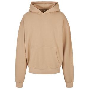 Build Your Brand Mens Ultra Heavyweight Hoodie / Union Beige